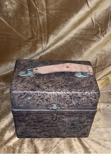 Cofre Baúl Caja Antigua Baquelita Urss Sana 21x18cm