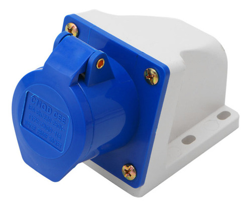 Enchufe Industrial Amp De 3 Pines, 220-250 V, Resistente A L