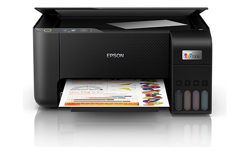 Impresora Portátil A Color  Multifunción Epson Ecotank L3210