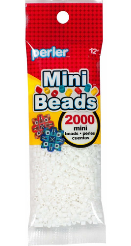 Perler Beads  Mini Color Blanco