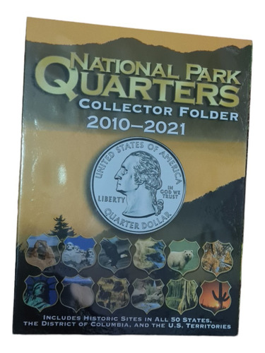 Album Coleccionador Whitman Monedas Cuartos Parques Nacional