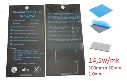 EC360® BLUE 5W/mK Wärmeleitpad (100 X 100 X 3,0 Mm) I GPU RAM