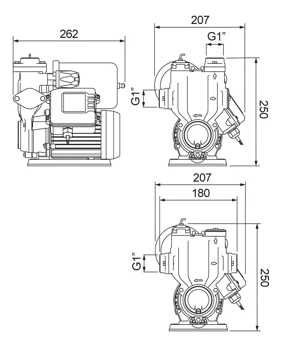 Pressurizador Lorenzetti PL-400P 370W 40MCA Bivolt