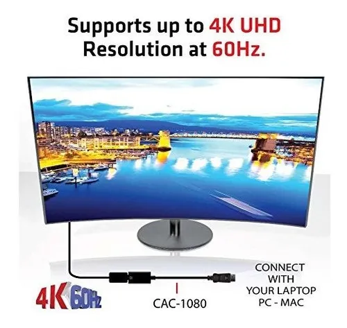 Club 3d Cac-1080 Displayport 1.4 A Hdmi 2.0b Hdr Adaptador S