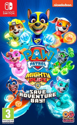 Imagen 1 de 2 de Nintendo Switch Paw Patrol Mighty Pups Save Adventure Bay