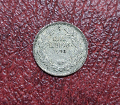 Diez Centavos 1908