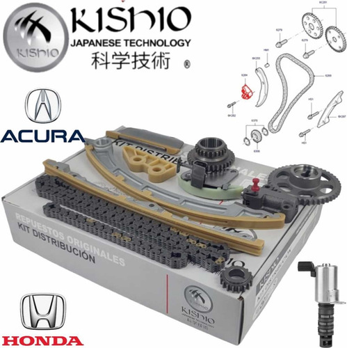 Kit De Distribución Y Valvula Vvt Honda Crosstour 2.4 12-15