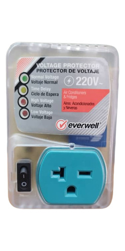 Protector Enchufable Nevera 110v Nevera Hasta 1/3hp Ew- _