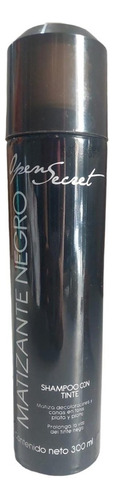 Shampoo Matizante Negro Con Tinte Open Secret® 300 Ml