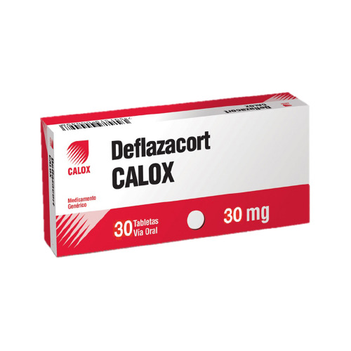 Deflazacort 30mg Caloxx  30 Tabletas