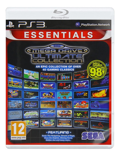 Sega Mega Drive Ultimate Collection- Essentials (ps3)