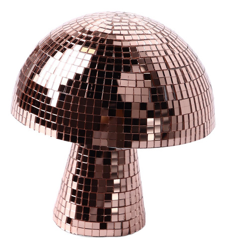 Espejo Mushroom Disco Ball Con Purpurina Reflectante