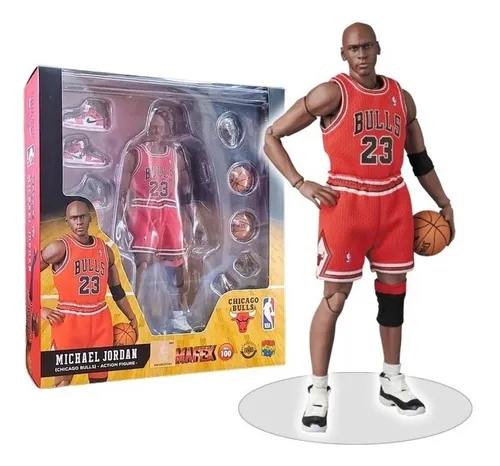 Michael Jordan Chicago Bulls Mafex - Frete Grátis Michael Jordan Chicago Bulls Mafex - Frete Grátis