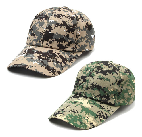 Gorra De Béisbol Con Cierre A Presión, Sombrero Militar, Cam