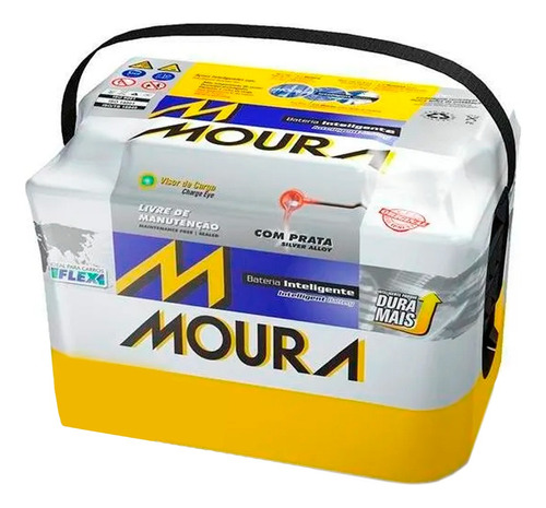 Batería Moura Msa22re 12x85 I 80amp 550cca Asiatica Ml Canje