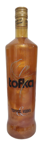 Vodka Tofka Tofee  Original Caramelo 1 Litro