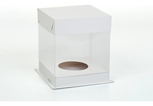 Caja B + T C/cuna Huevo Pvc Cristal 13x13x15,5cm (x50u) 006h