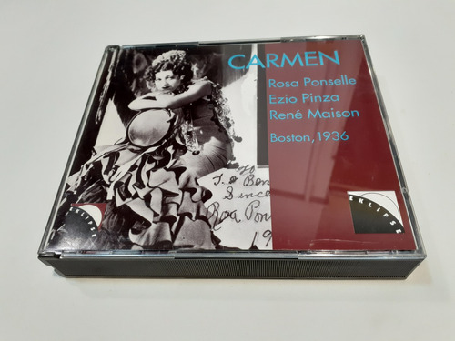 Carmen, Bizet, Ponselle, Pinza, Maison - 2cd 1992 Usa Mint