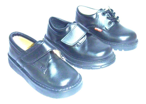 Zapato Escolar Cuero Niño 