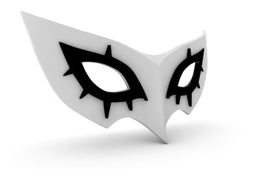 Máscara Del Joker De Persona 5 Antifaz Halloween Cosplay 3d