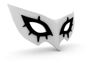 Máscara Del Joker De Persona 5 Antifaz Halloween Cosplay 3d
