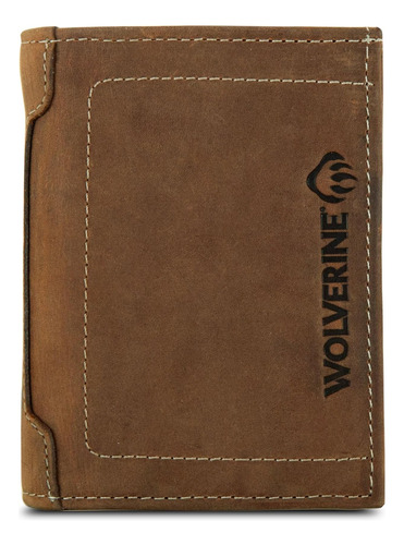 Wolverine Mens Raider L-fold Wallet, Marrón, Talla Única