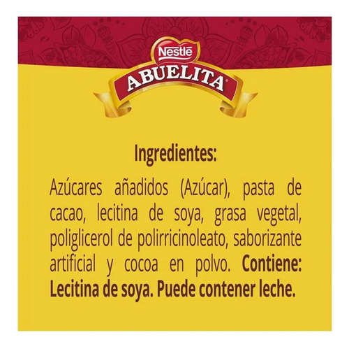 Chocolate Nestlé Abuelita Con 6 Tablillas De 90g C/u