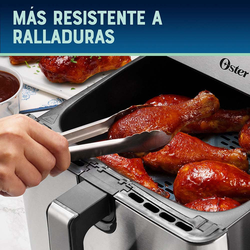 Imagen 7 de 10 de Freidora De Aire Oster® Con Capacidad De 6.8 L Ckstaf68t