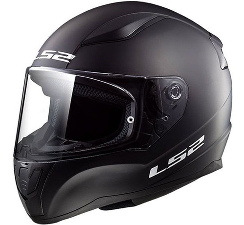 Casco Ls2 Ff353 Rapid Negro Mate Antrax Motos