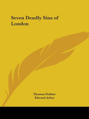 Libro Seven Deadly Sins Of London - Dekker, Thomas