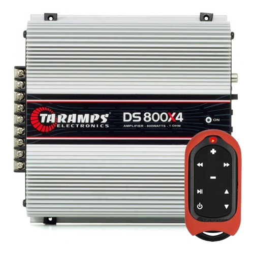 Módulo Amplificador Taramps Ts-800x4 + Controle Tlc-3000