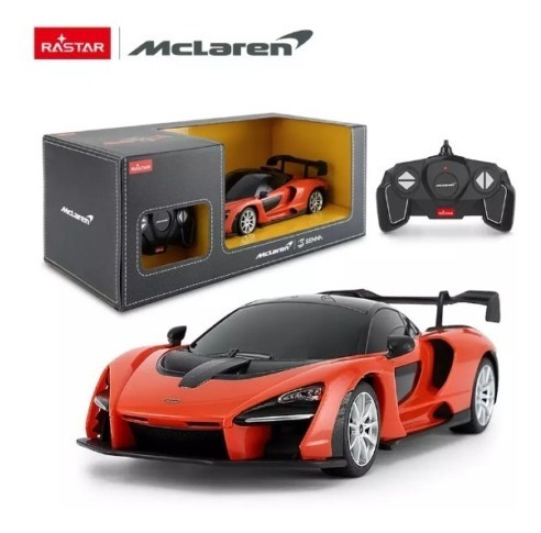 Auto A Control Remoto Mc Laren Senna Rojo