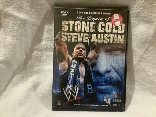 Dvd Wwe The Legacy Of Stone Cold Steve Austin 3 Discos Imb