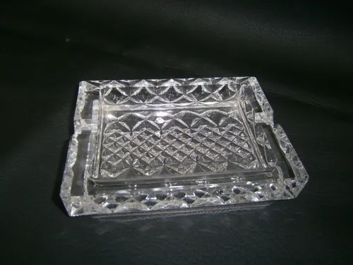 Cenicero Cristal Bohemia Rectangular (Usado)