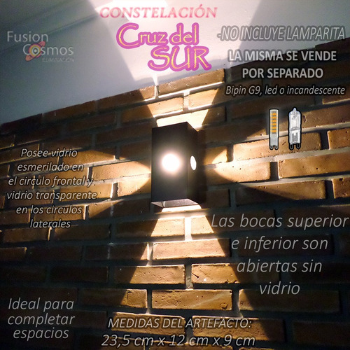 Imagen 6 de 10 de Luces Navidad Adorno Decoración Luz Efecto Cruz Fx Pack X9 Bar Resto Boliche Efecto 4 Rayos Navideño Hierro