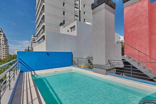 Semipiso 3 Ambientes Al Frente Con Gran Balcón, Terraza Y Pileta