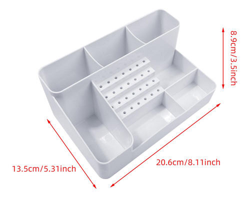 Caja De Almacenamiento Del Organizador De Pulido De Pulido