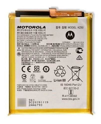 Bateria Motorola Moto G8 Power Xt2041 Kz50 100% Original