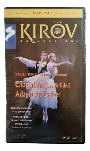 Ballet Kirov De San Petesburgo Vhs Original 