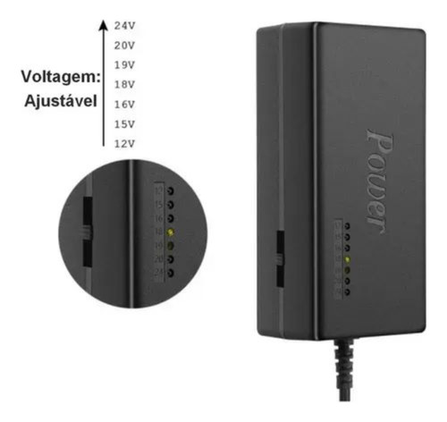 Adaptador Universal Para Notebook 9 Plugs - Lukton