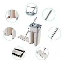 Comprar Mopa Secado Rápido Con Balde Escurridor + 2 Repuestos