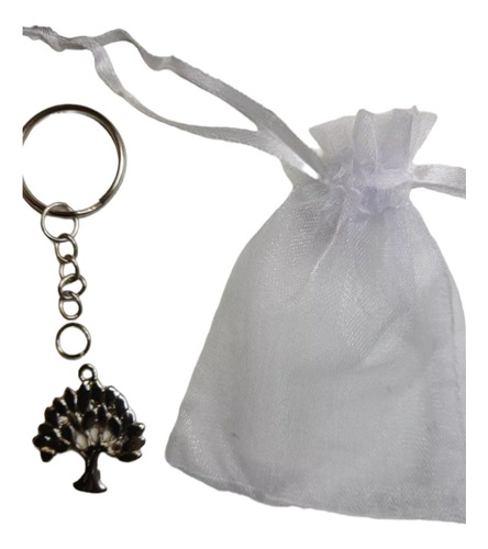 20 Llaveros Arbol +bolsa Organ Boda-souvenirs-p/armar