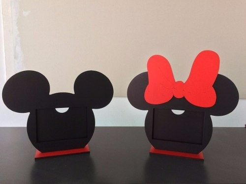 Porta Retrato Mickey Y Minnie
