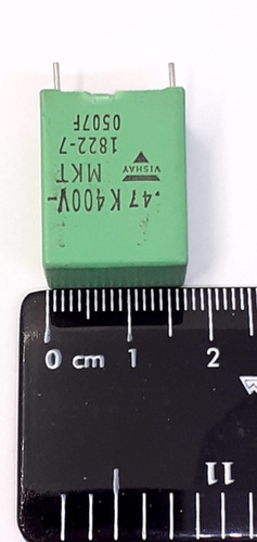 Pack 15 Capacitores Poliester .47k (.47uf 400v) Vishay