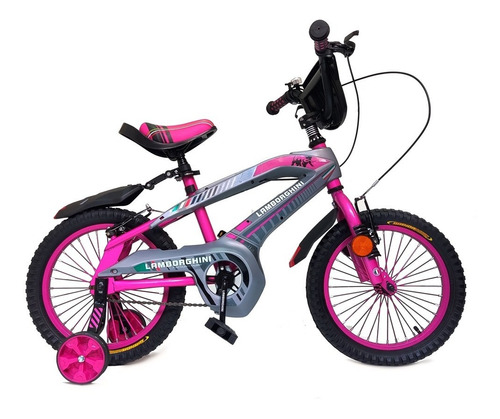 Bicicleta Lamborghini Infantil Rodado 12 Tipo Carrozada