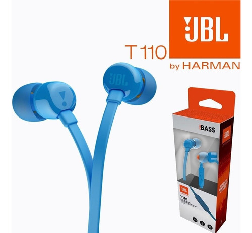 Auricular Jbl T110 Con Micrófono Blanco- Lich