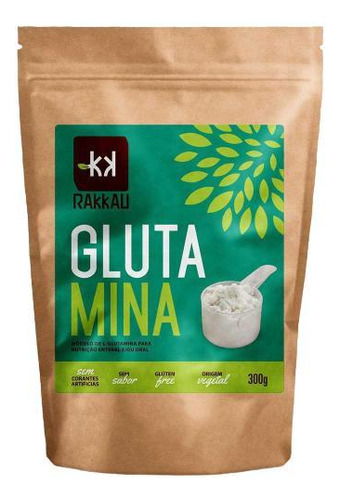 Kit 2x: Glutamina Aminoácidos Rakkau 300g