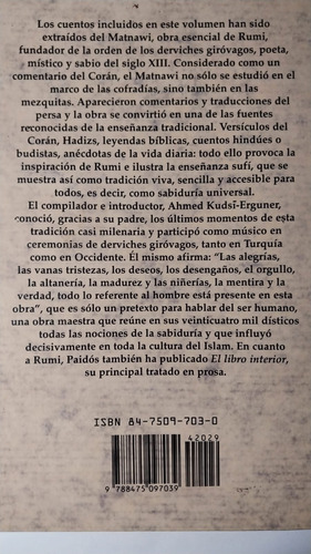 150 Cuentos Sufies - Rumi - Paidos - Nuevo (Usado)