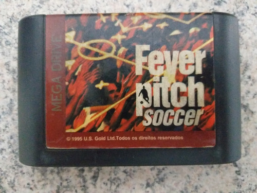 Jogo Original Mega Drive Fever Pitch Soccer