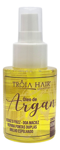 Óleo De Argan Tróia Hair 60ml  Finalizador - Atacado